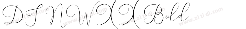 DINWXX Bold字体转换